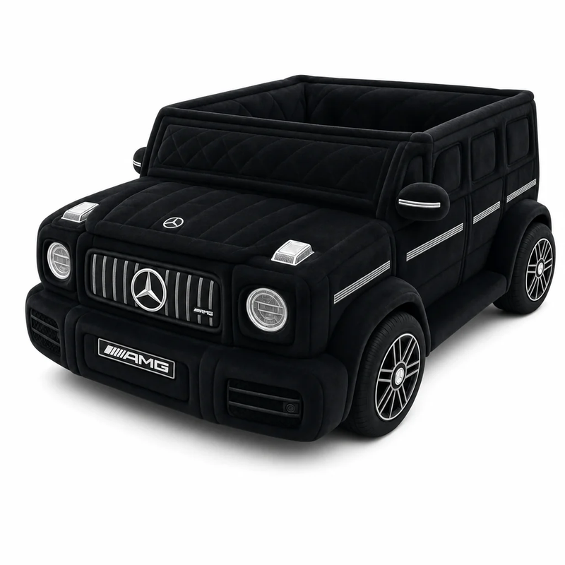 PrestiDog™ – Le Lit pour Chien Voiture de Luxe