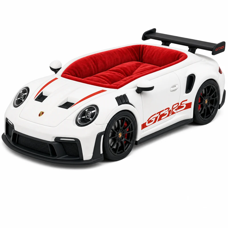 PrestiDog™ – Le Lit pour Chien Voiture de Luxe